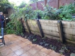 Tamate Landscaping - Old Retaining Wall