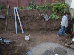 Tamate Landscaping - Old Retaining Wall Removal