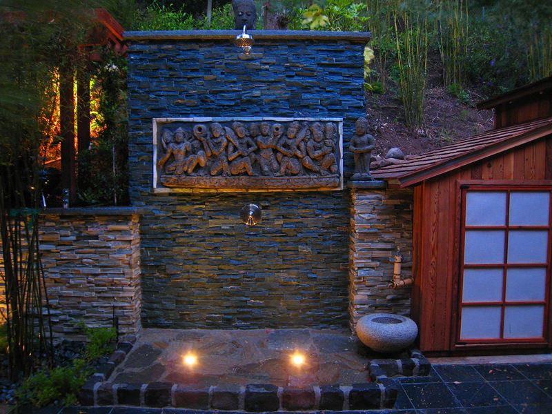 asian style wall outdoor lighting