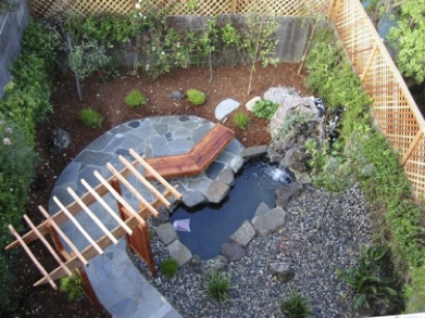 Japanese Garden example with several features