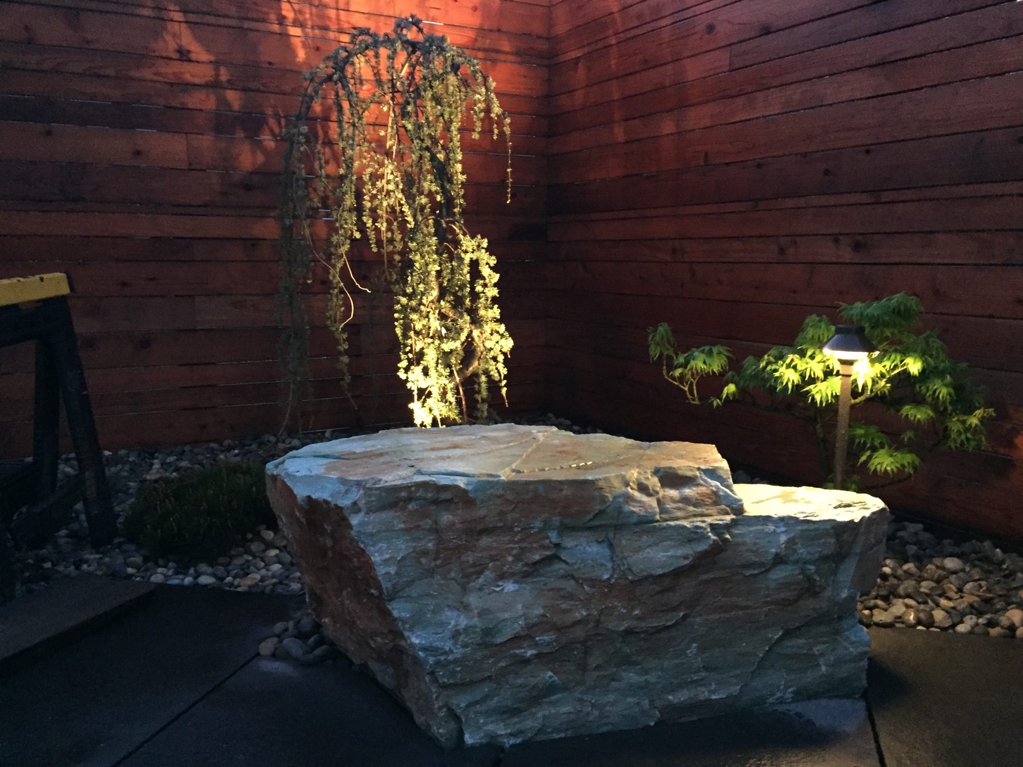 Custom Stonework Design & Rock Garden Landscaping