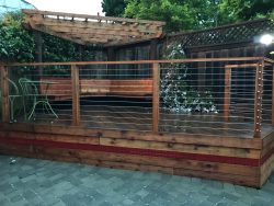 Redwood Deck Installation