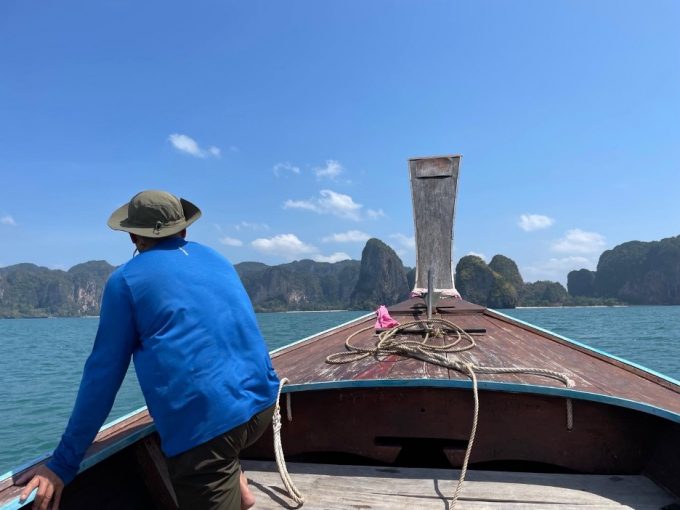 Man in Boat 