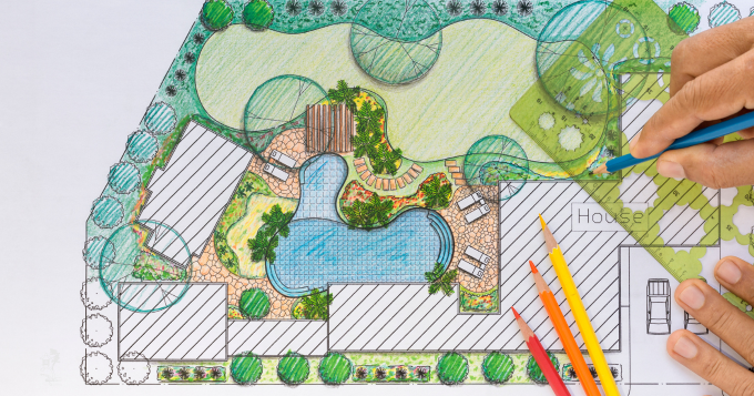 landscape design project